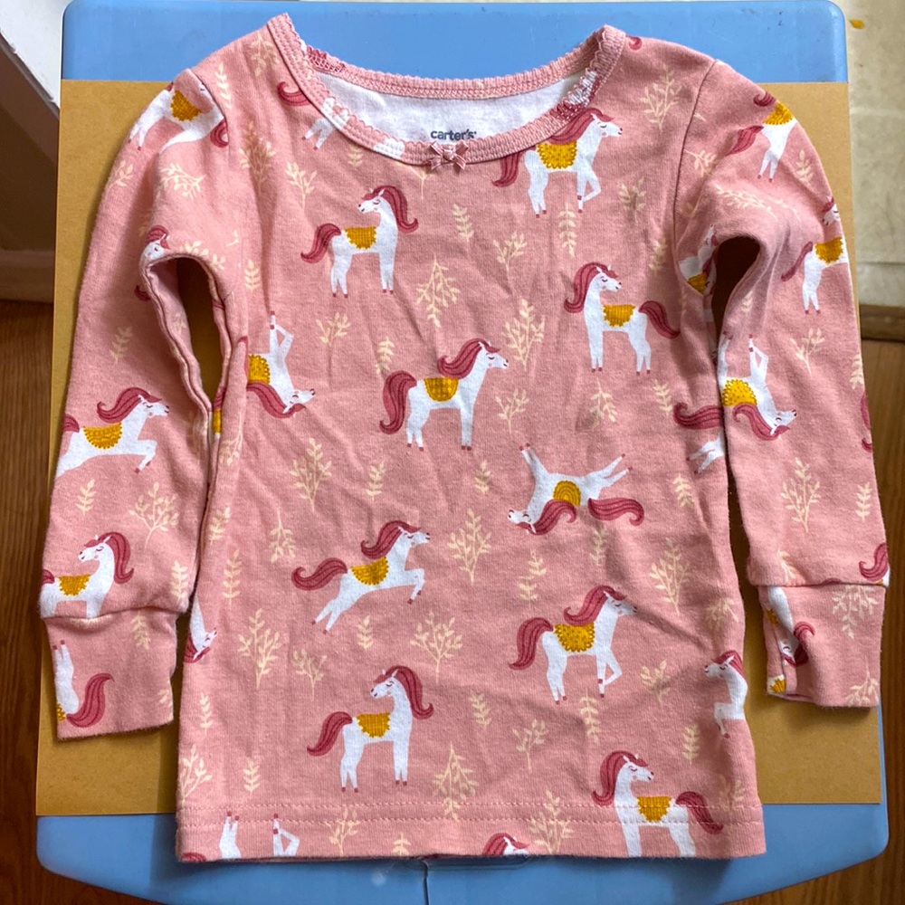 Pretty white horse Pj set